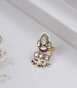 Divine kundan ring