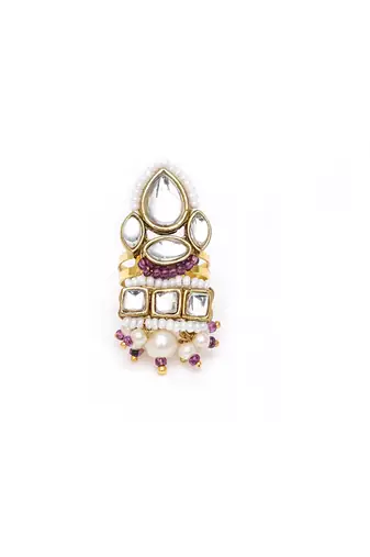 Divine kundan ring
