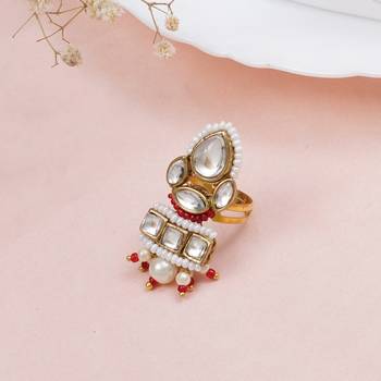 Divine kundan ring 3