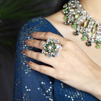 Geometric aesthetic ring 2
