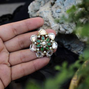Geometric aesthetic ring 4