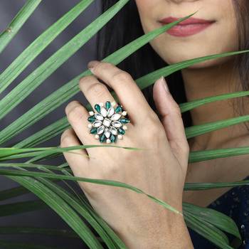 Pearl twirl pine ring 4