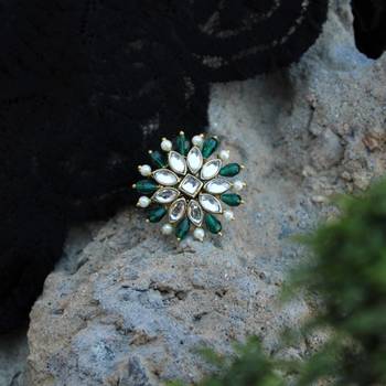 Pearl twirl pine ring 5