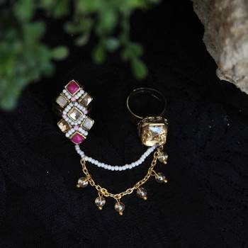 Champere cocktail ring 1
