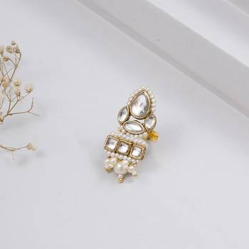 Divine kundan ring 1