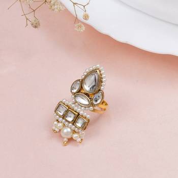Divine kundan ring 3