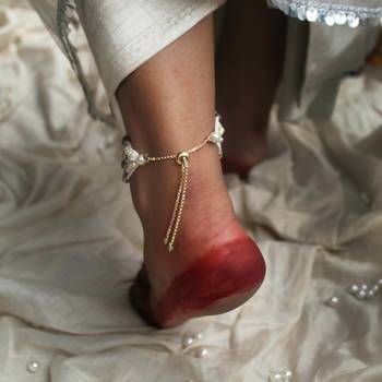 Pearl twirl adjustable anklet - set of 2 pieces 2