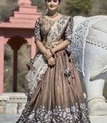 Fully Printed Pure Manipuri Silk Lehenga Choli With Blouse & Dupatta 