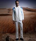 Blue ice swarovski ceremonial suit