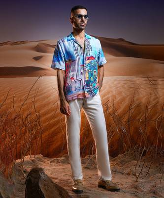 Riviera escapade linen cuban shirt 2