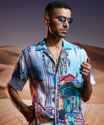 Riviera escapade linen cuban shirt 4