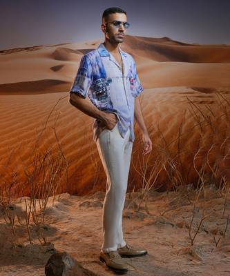 Mayfair moments linen cuban shirt 1