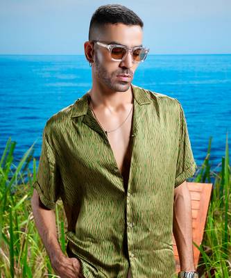 Jade zephyr habutai silk shirt 2
