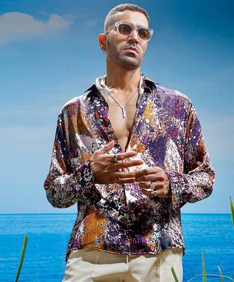 Seraphic cascade habutai silk shirt 2