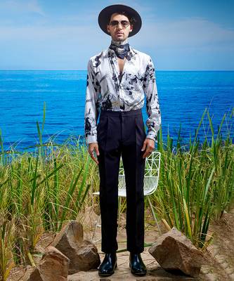 Eclipse whisper habutai silk shirt 1