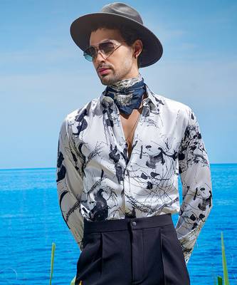 Eclipse whisper habutai silk shirt 2