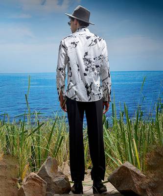 Eclipse whisper habutai silk shirt 3