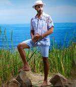 Ibiza breeze linen cuban shirt