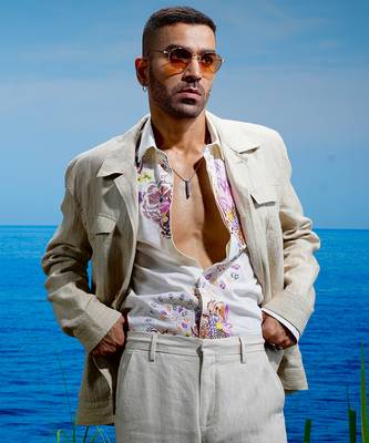 Desert dune linen trucker jacket 3