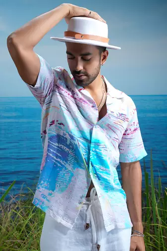 Riviera melody cuban linen shirt