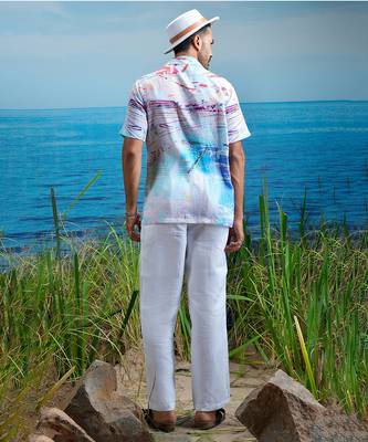 Riviera melody cuban linen shirt 4