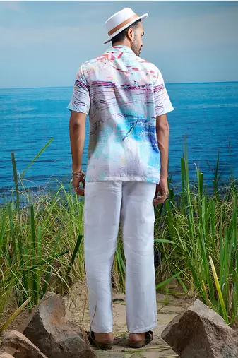 Riviera melody cuban linen shirt