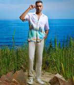 Whispering valley linen cuban shirt