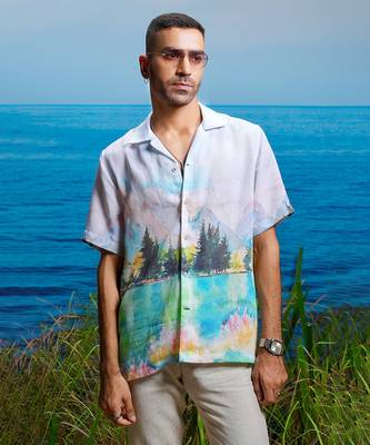 Whispering valley linen cuban shirt 4