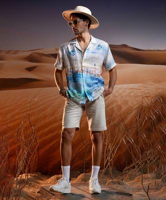 Marina serenity linen cuban shirt 2