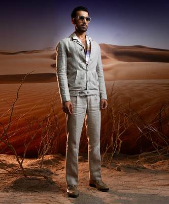 Sahara breeze linen trucker jacket 3