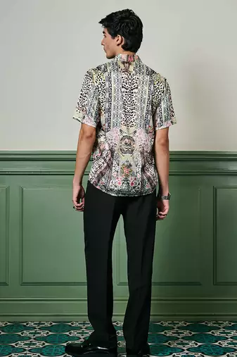 Shogun   s oasis habutai silk shirt