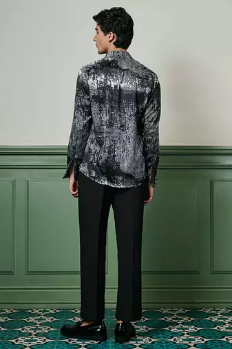 Eclipse harmony habutai silk shirt