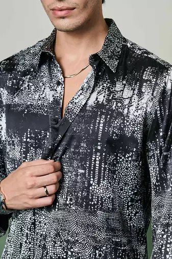 Eclipse harmony habutai silk shirt