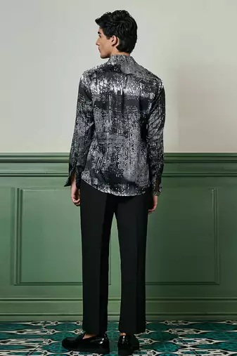 Eclipse harmony habutai silk shirt