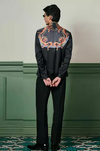 Eternal dynasty habutai silk shirt