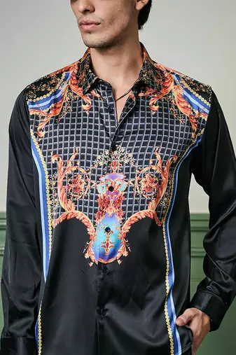 Eternal dynasty habutai silk shirt