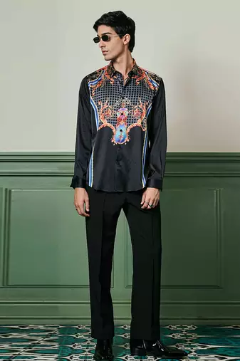 Eternal dynasty habutai silk shirt