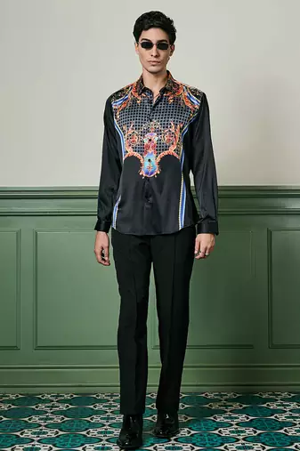 Eternal dynasty habutai silk shirt