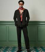 Brown banana crepe co-ord set