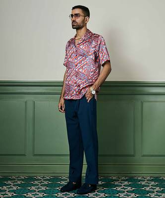 Mirage rhapsody habutai silk shirt 2
