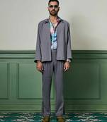 Grey lachka knitted co-ord set