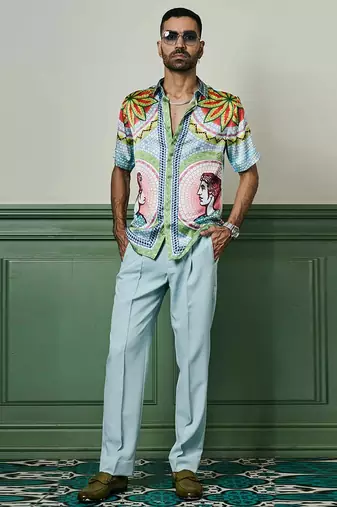 Apollo   s muse habutai silk shirt