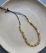 Seraphina brass necklace