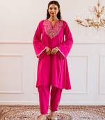 Rani anti fit anarkali suit set