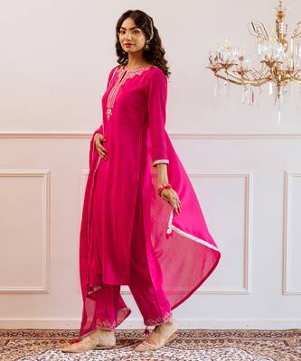 Rani straight kurta pant set 2