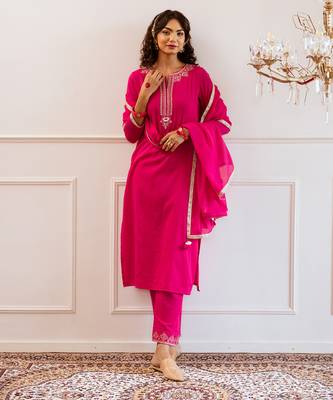 Rani straight kurta pant set 5