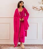 Rani yoke anarkali suit set