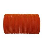 Indian western velvet styles worked glossy finish stunning bangle set for bangle