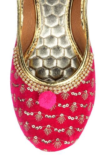 Pink star flats