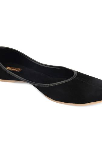 Basic suede  black flats